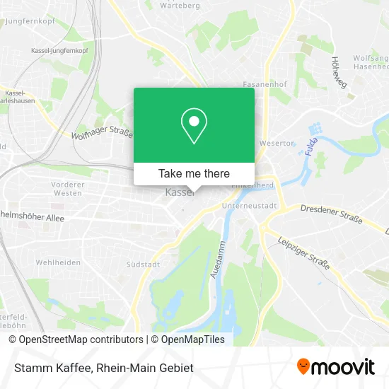 Карта Stamm Kaffee