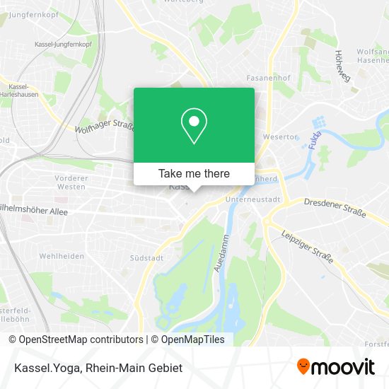 Карта Kassel.Yoga