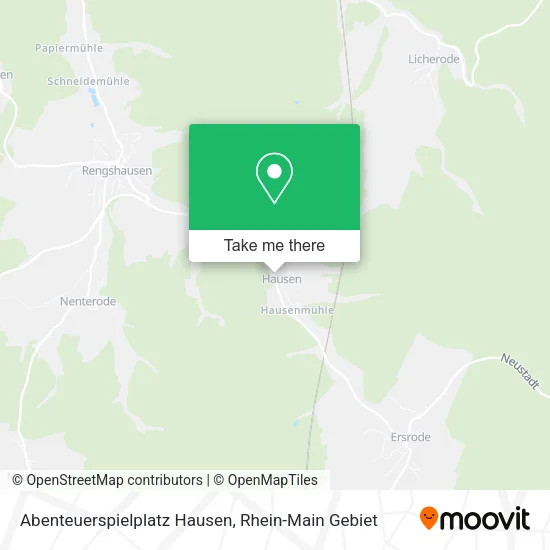 Карта Abenteuerspielplatz Hausen