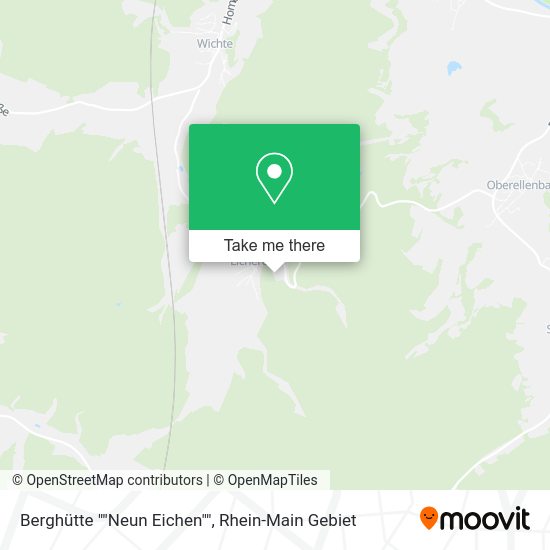 Карта Berghütte ""Neun Eichen""