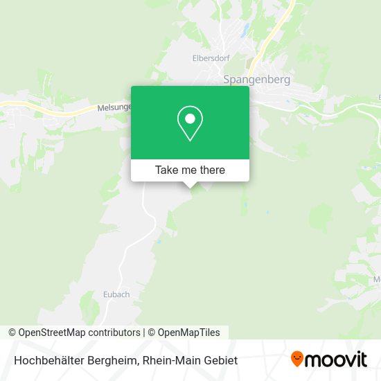 Карта Hochbehälter Bergheim