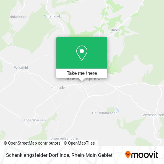 Карта Schenklengsfelder Dorflinde