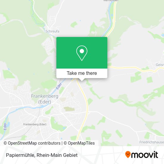 Карта Papiermühle