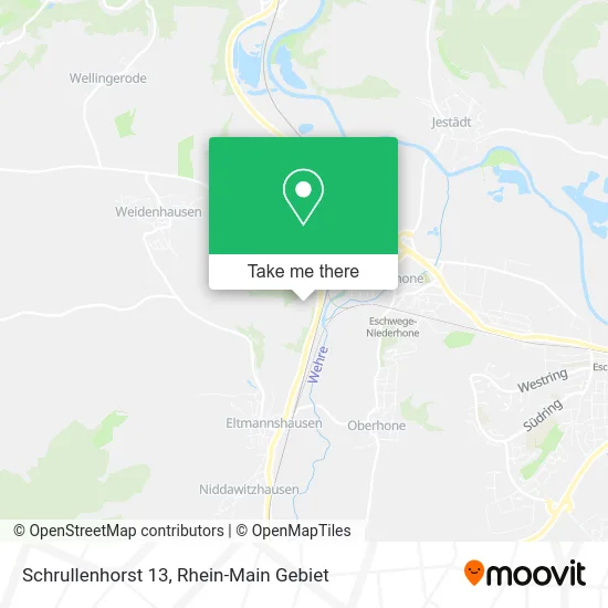 Карта Schrullenhorst 13