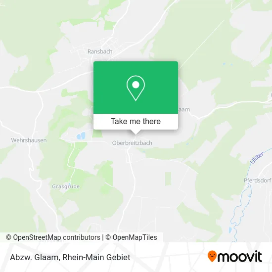 Карта Abzw. Glaam