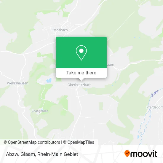 Карта Abzw. Glaam