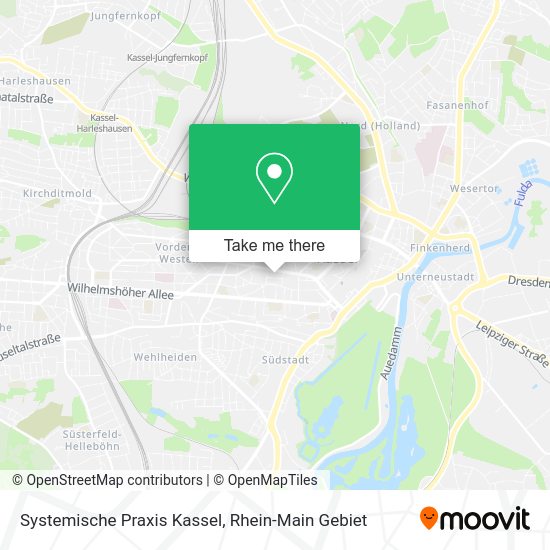 Карта Systemische Praxis Kassel