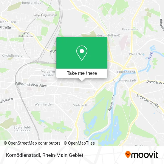 Карта Komödienstadl