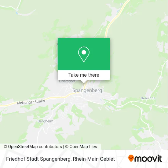 Карта Friedhof Stadt Spangenberg