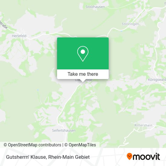 Карта Gutsherrn' Klause