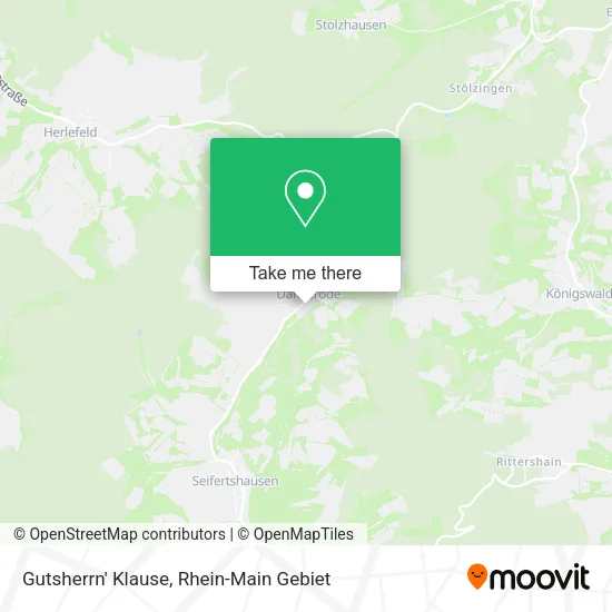 Карта Gutsherrn' Klause