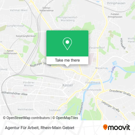 Карта Agentur Für Arbeit