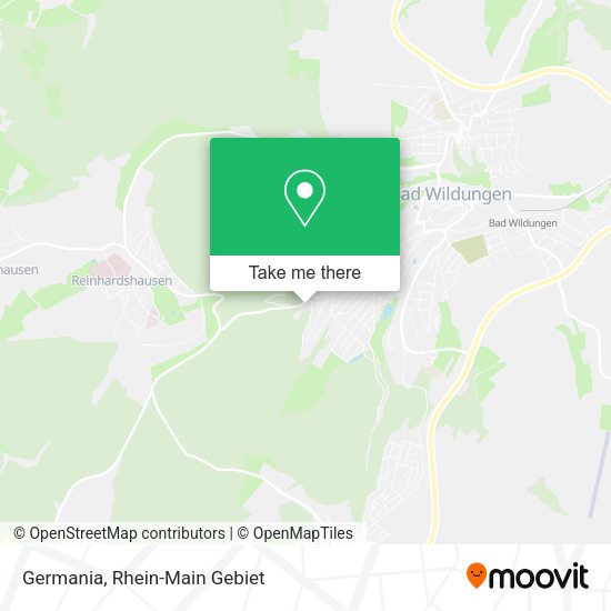 Карта Germania