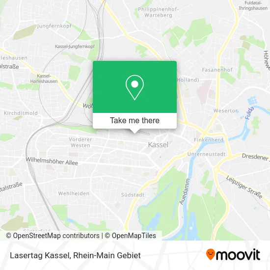 Карта Lasertag Kassel