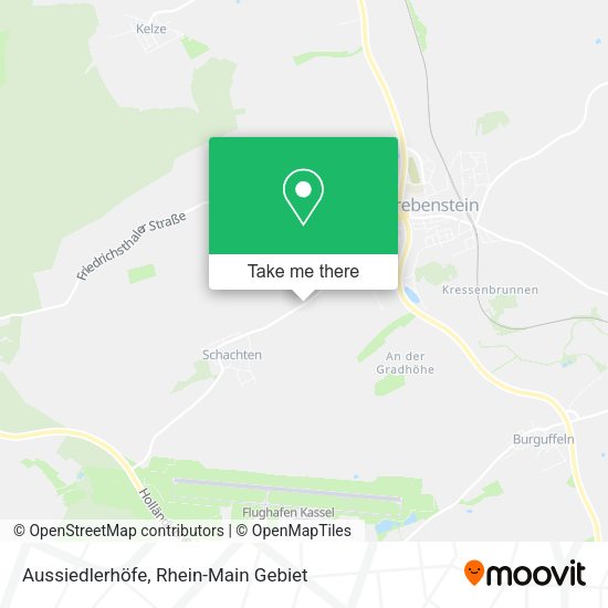 Карта Aussiedlerhöfe