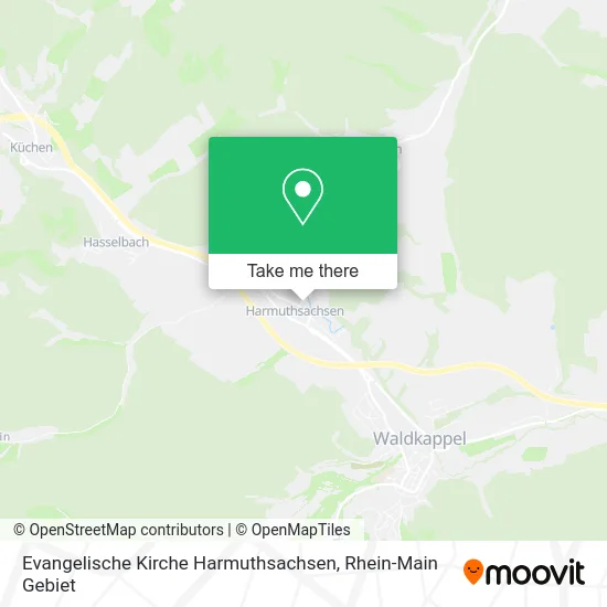 Карта Evangelische Kirche Harmuthsachsen