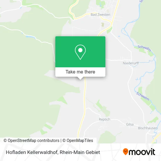 Карта Hofladen Kellerwaldhof