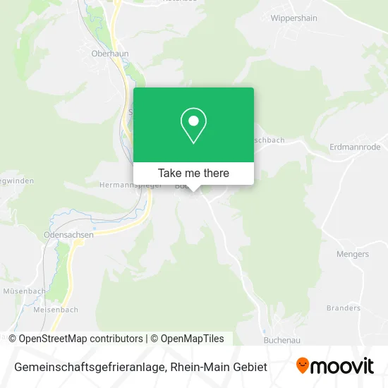 Карта Gemeinschaftsgefrieranlage