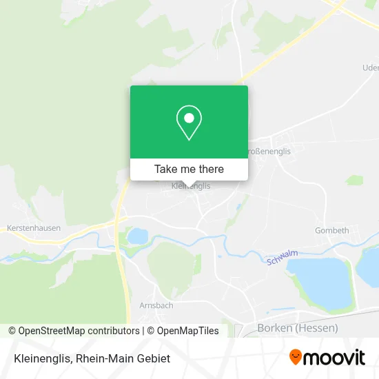 Kleinenglis map