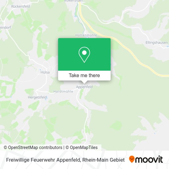 Карта Freiwillige Feuerwehr Appenfeld
