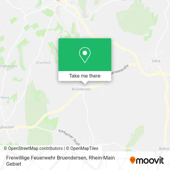 Карта Freiwillige Feuerwehr Bruendersen