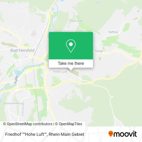 Карта Friedhof ""Hohe Luft""