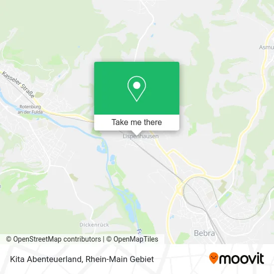 Карта Kita Abenteuerland