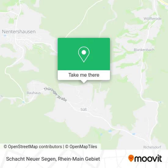 Карта Schacht Neuer Segen