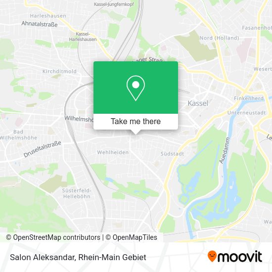Карта Salon Aleksandar