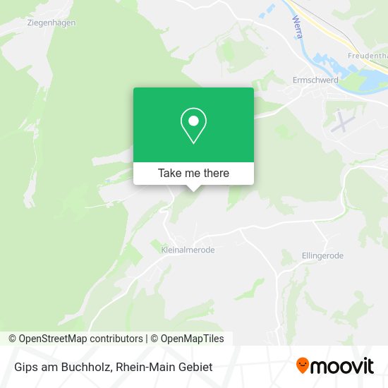 Карта Gips am Buchholz