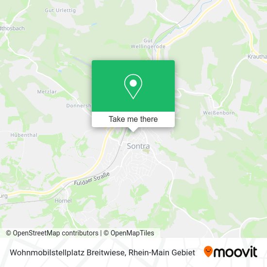 Карта Wohnmobilstellplatz Breitwiese