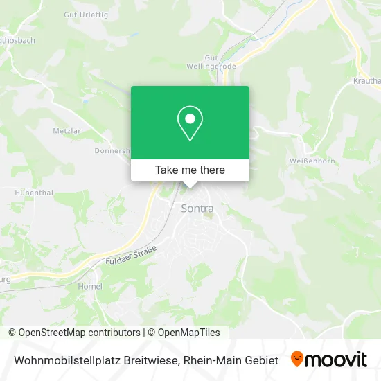 Карта Wohnmobilstellplatz Breitwiese