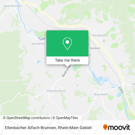 Карта Ellenbacher Alfach-Brunnen