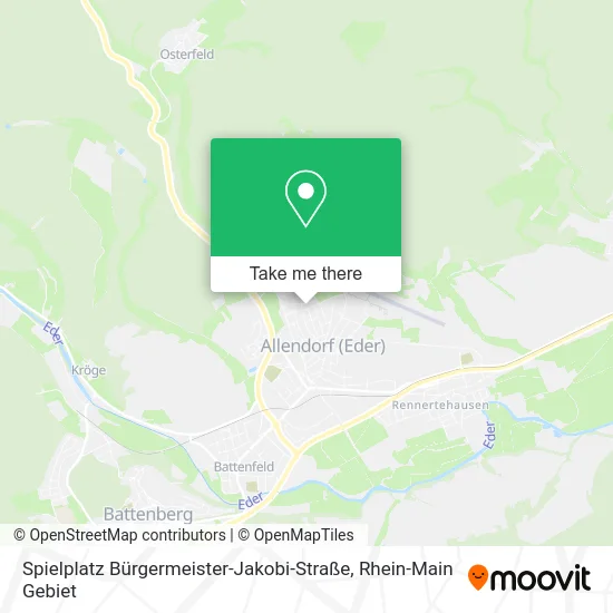 Карта Spielplatz Bürgermeister-Jakobi-Straße