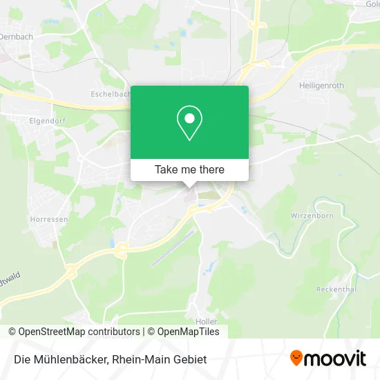 Карта Die Mühlenbäcker