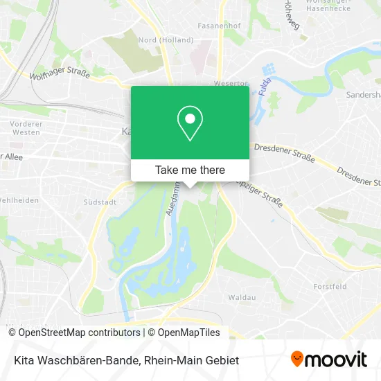 Карта Kita Waschbären-Bande