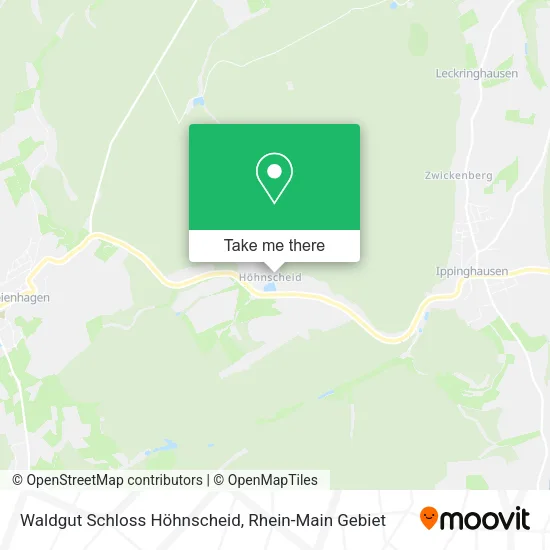 Waldgut Schloss Höhnscheid map