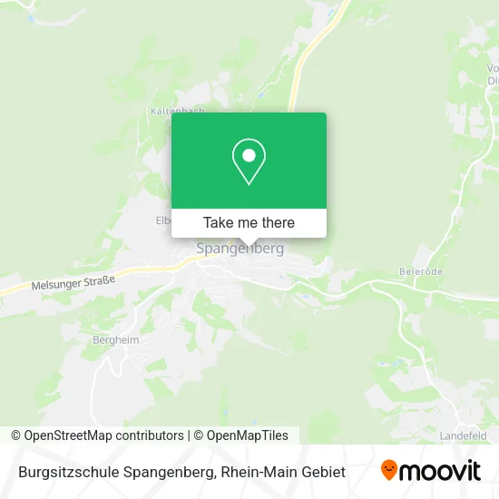 Карта Burgsitzschule Spangenberg