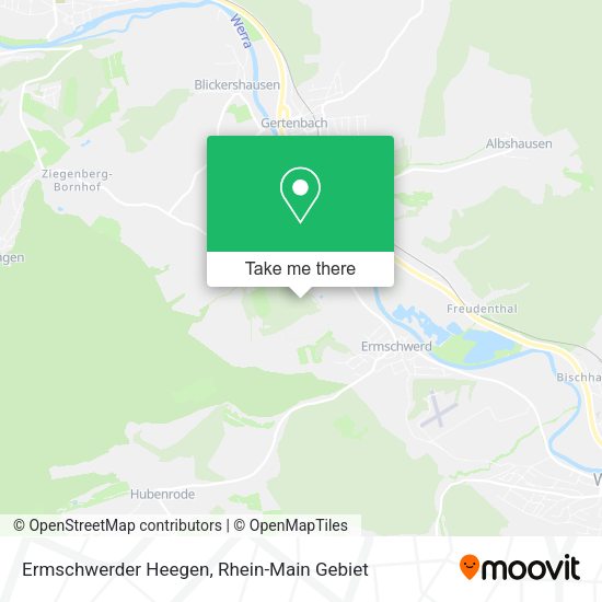 Карта Ermschwerder Heegen
