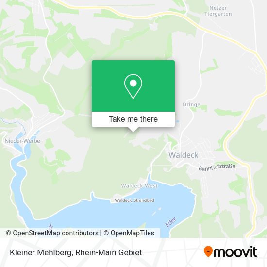 Карта Kleiner Mehlberg