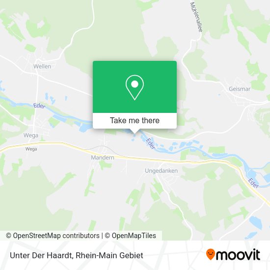 Unter Der Haardt map