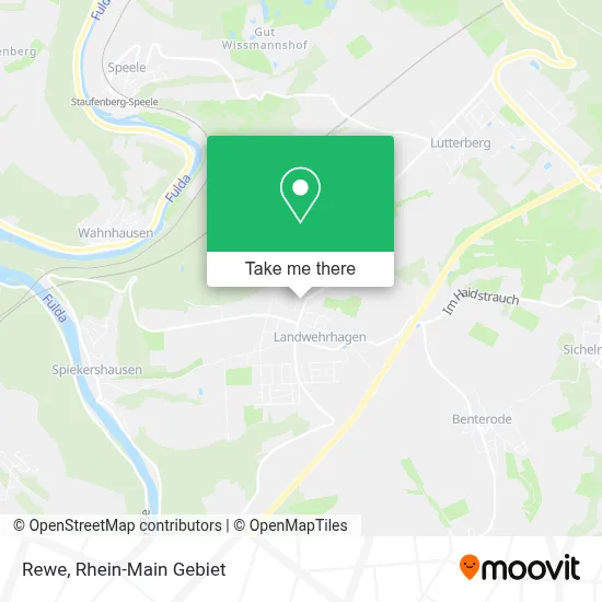 Rewe map
