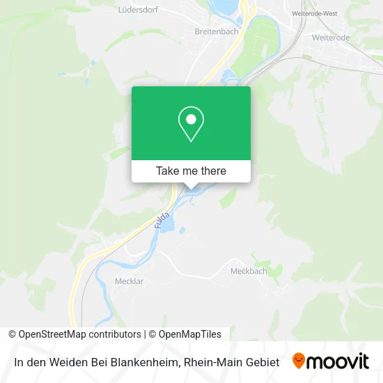 Карта In den Weiden Bei Blankenheim