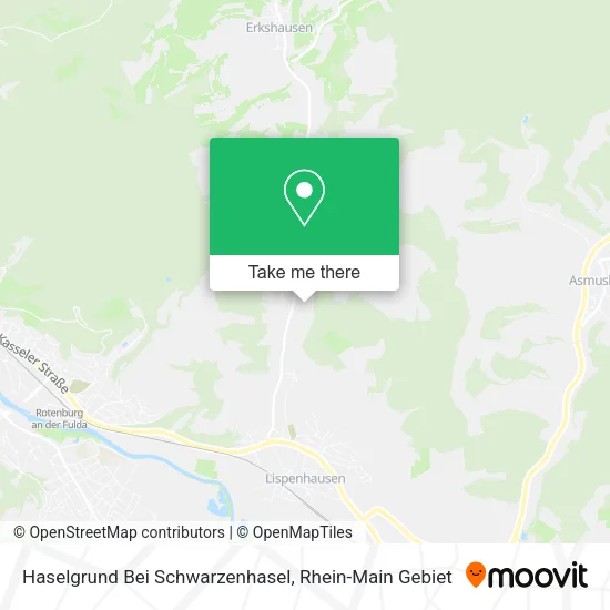 Карта Haselgrund Bei Schwarzenhasel