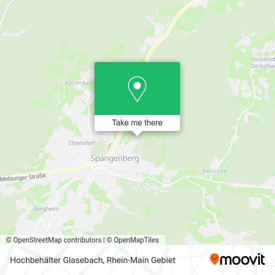 Карта Hochbehälter Glasebach