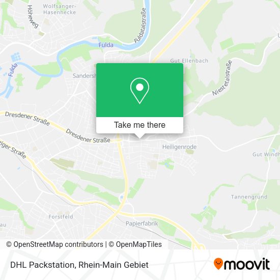 Карта DHL Packstation