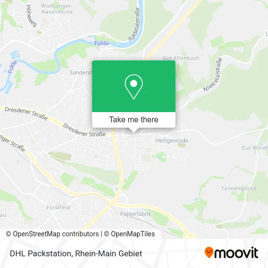 Карта DHL Packstation