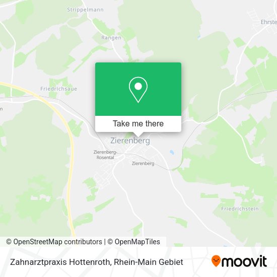 Карта Zahnarztpraxis Hottenroth
