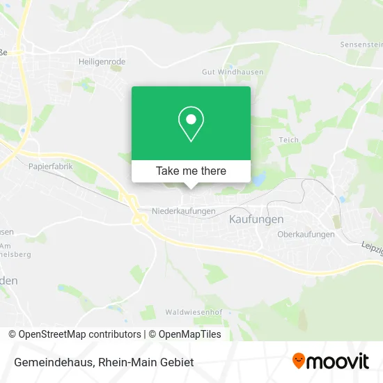 Карта Gemeindehaus