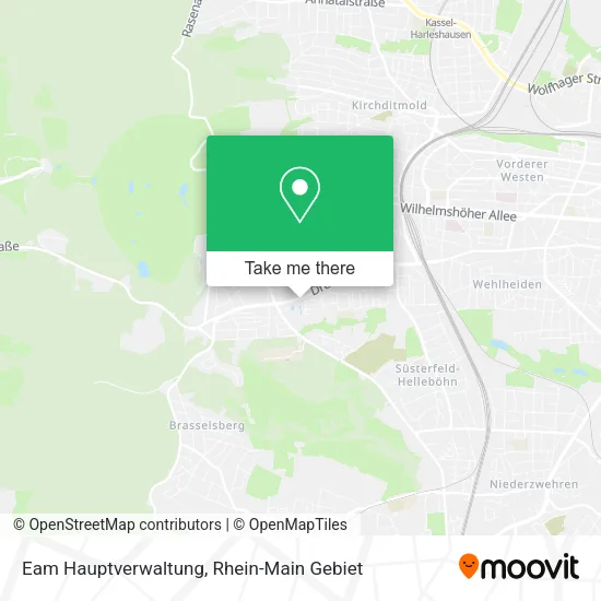 Карта Eam Hauptverwaltung